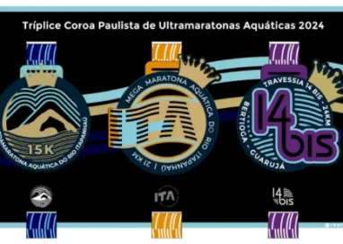 Mostrar o quadro completo da tríplice coroa paulistas das ultramaratonas aquáticas